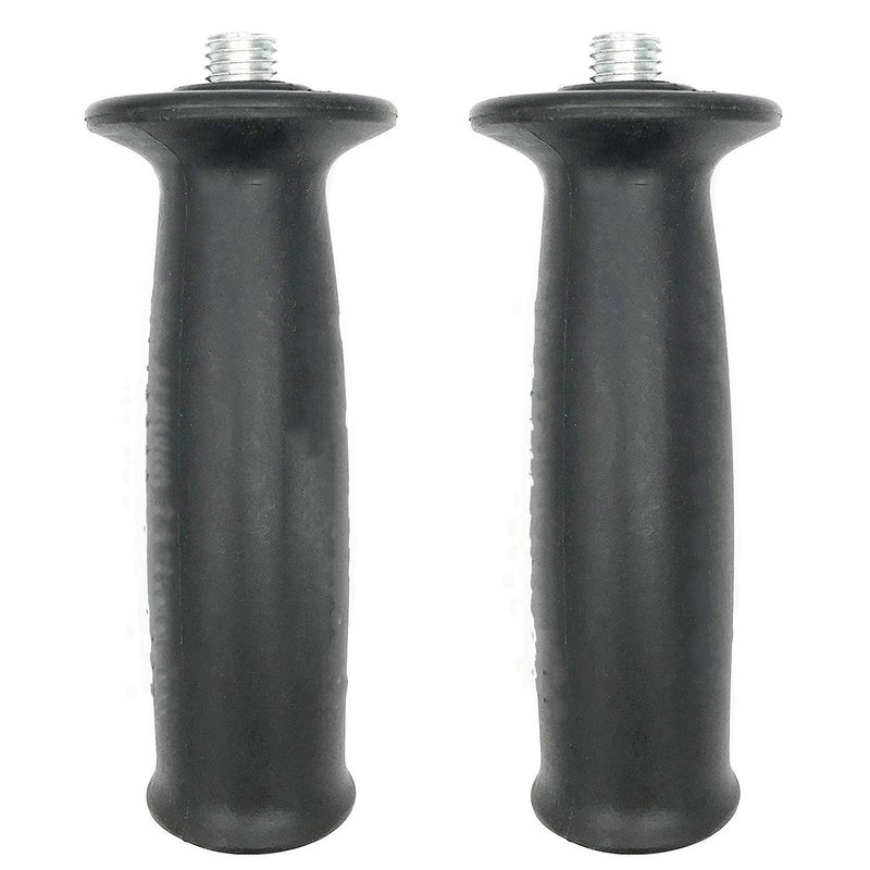XMHF 12mm Dia Thread Plastic Angle Grinder Sander Handle Tool Black 2Pcs - Image 1
